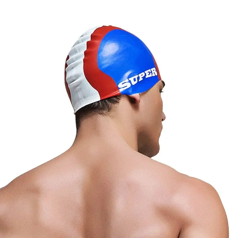 Aquatic Sports Cap - Letnie silikonowe czepki pływackie dla chłopców,