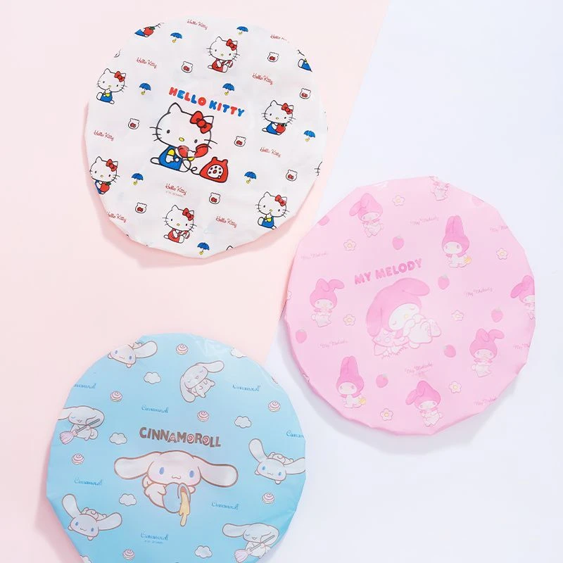 Aquatic Sports Cap - Uroczy silikonowy czepek pływacki Hello Kitty,