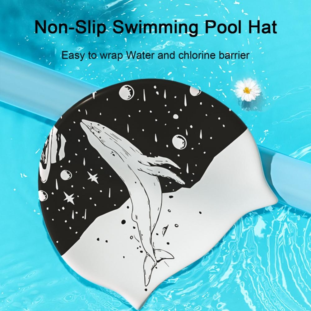 Aquatic Sports Cap - Nietatąco obcisła czapka pływacka z dwustronnym