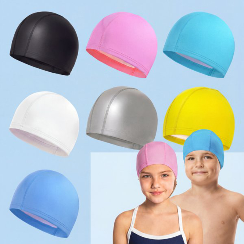Aquatic Sports Cap - Wodoodporny czepek pływacki z PU dla