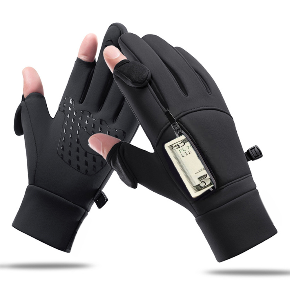 Spearfishing Glove - Ciepłe zimowe rękawice z odkrywanymi dwoma