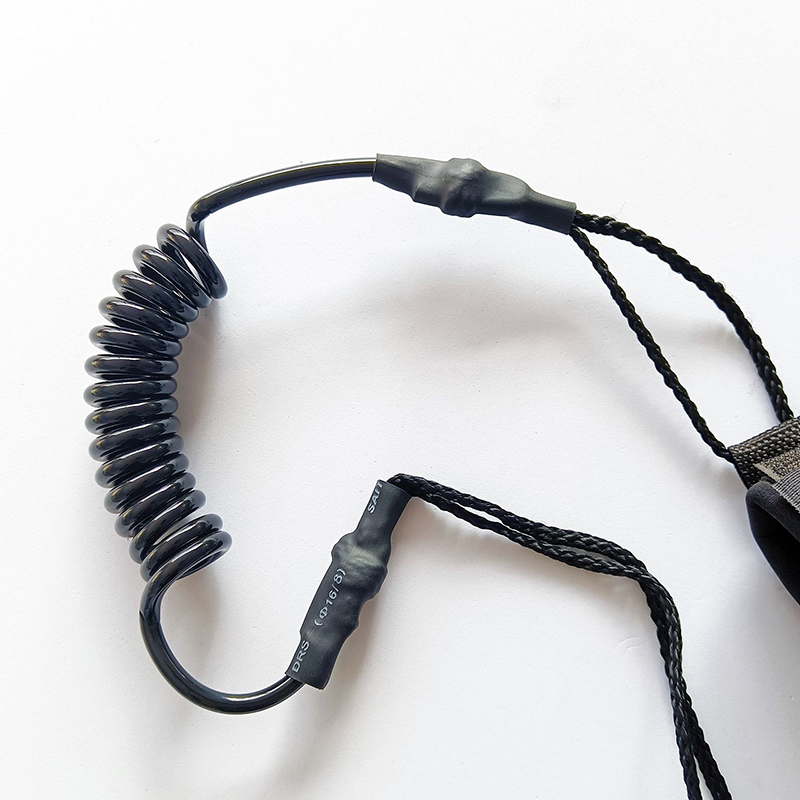 Surfboard Leash Ankle - Deska surfingowa, ponton, kajak, lina, zwinięta