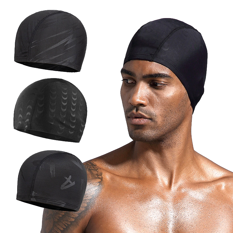 Aquatic Sports Cap - 1 szt. Nylonowy Wodoodporny Czepek Pływacki