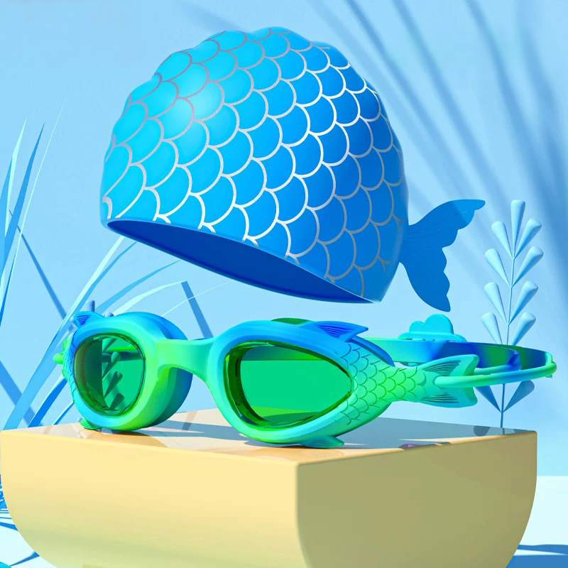 Okulary pływackie dla dzieci;  – Aquatic Sports Cap recenzja i cena