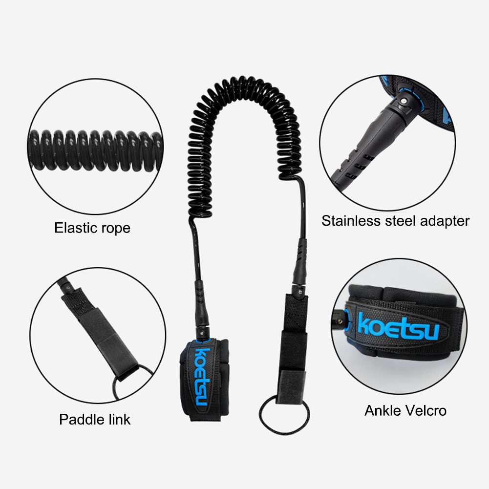 Smycz na kostkę do deski SUP,  – Surfboard Leash Ankle recenzja i cena