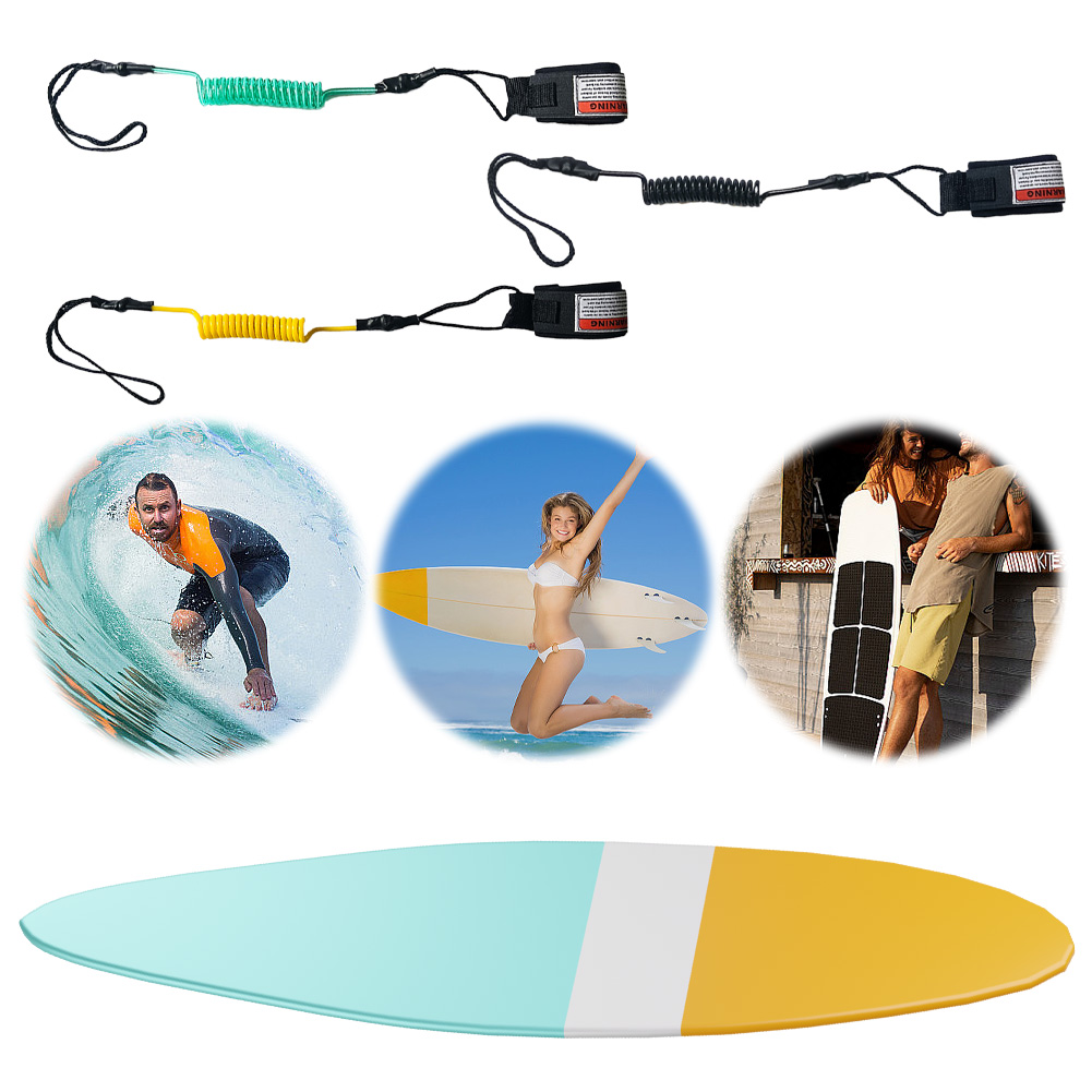 Sznurek do SUP, linka do mocow – Surfboard Leash Ankle recenzja i cena